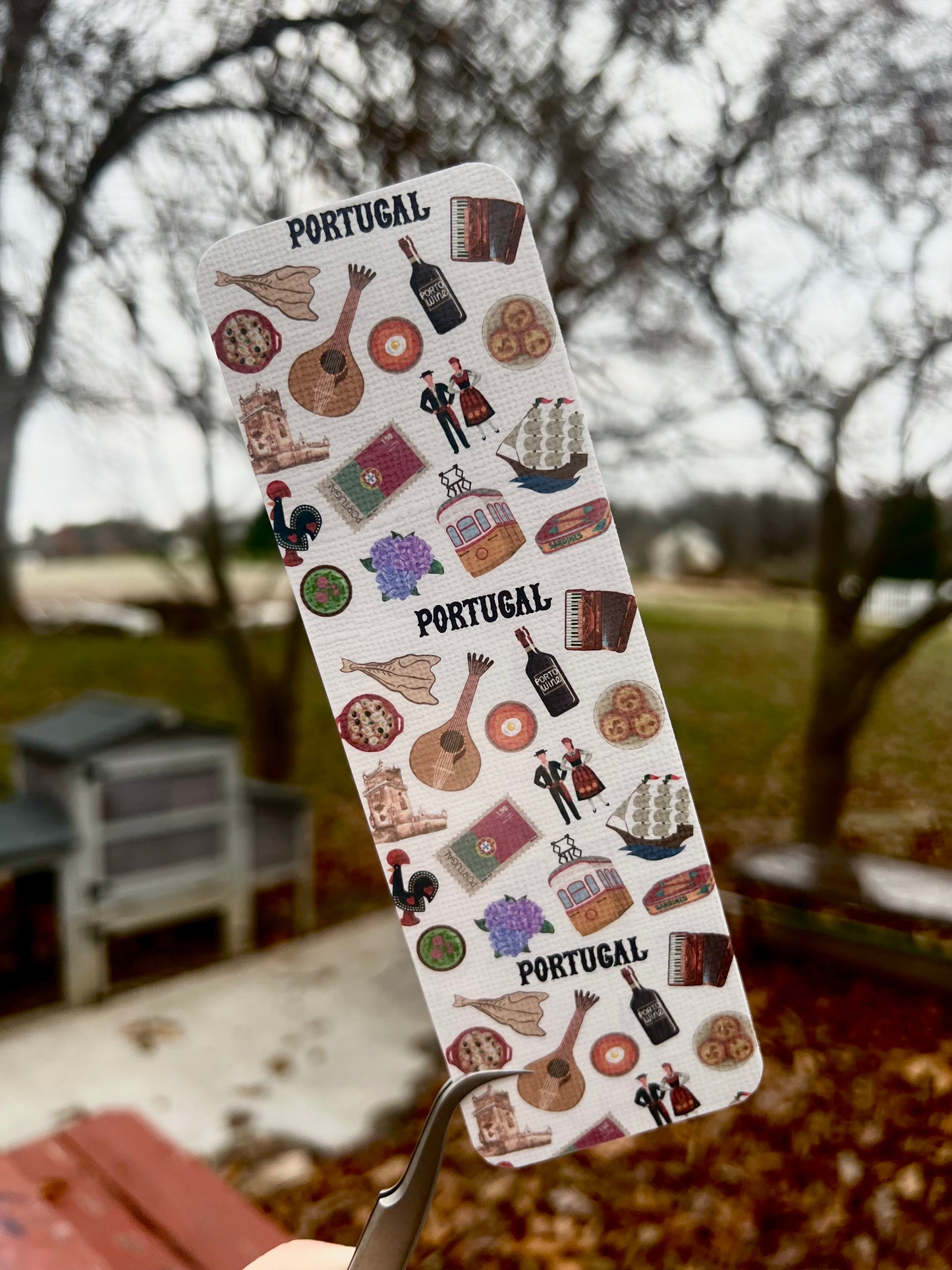 Portuguese Mini Icons Bookmark