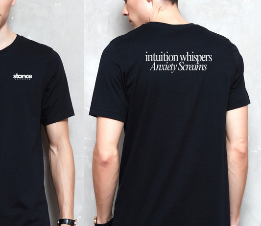 Intuition Whispers Anxiety Screams T-Shirt & Hoodie