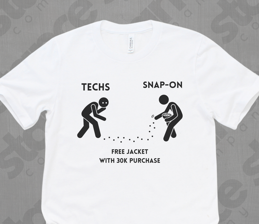 Techs and Snap-On T-Shirt
