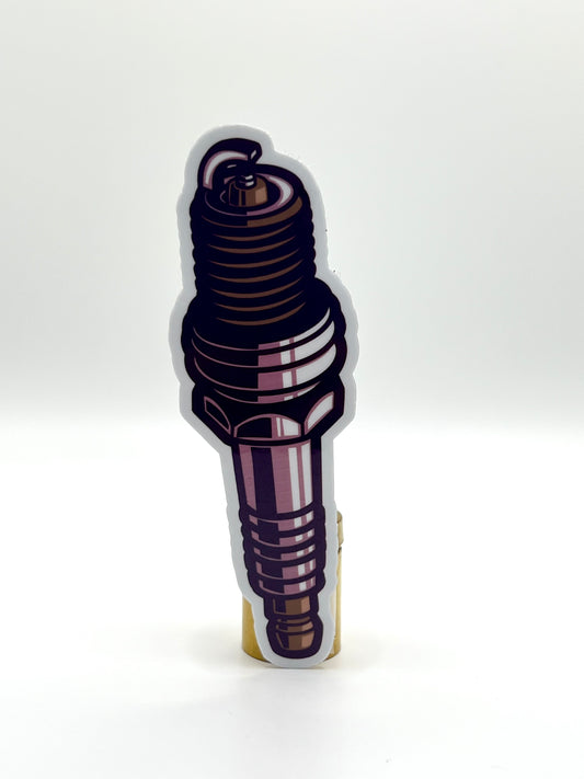 Spark Plug Sticker