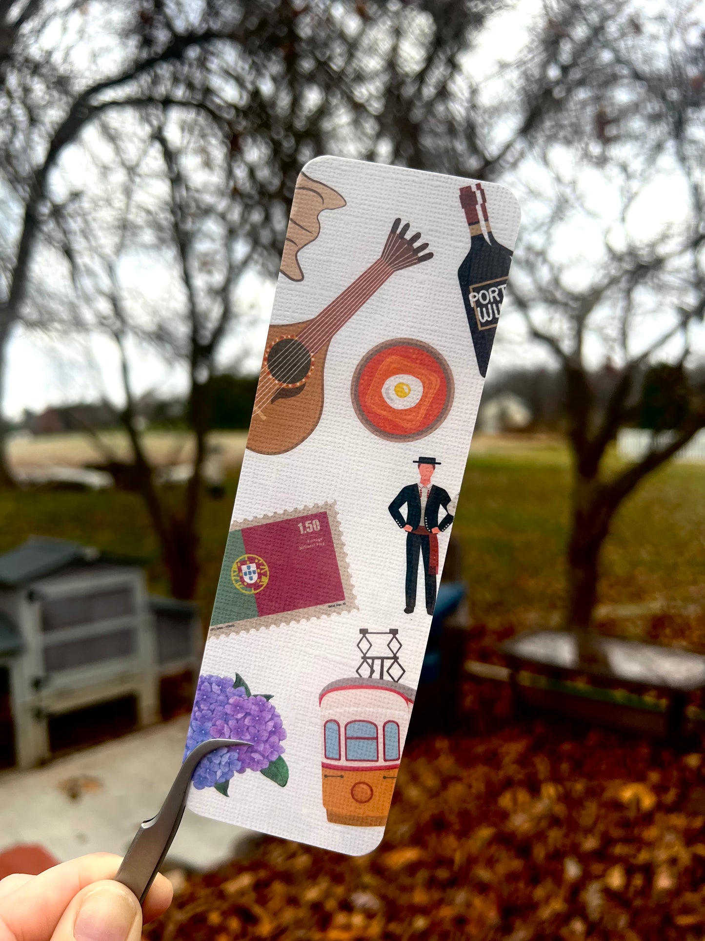 Portugal-Inspired Bookmark