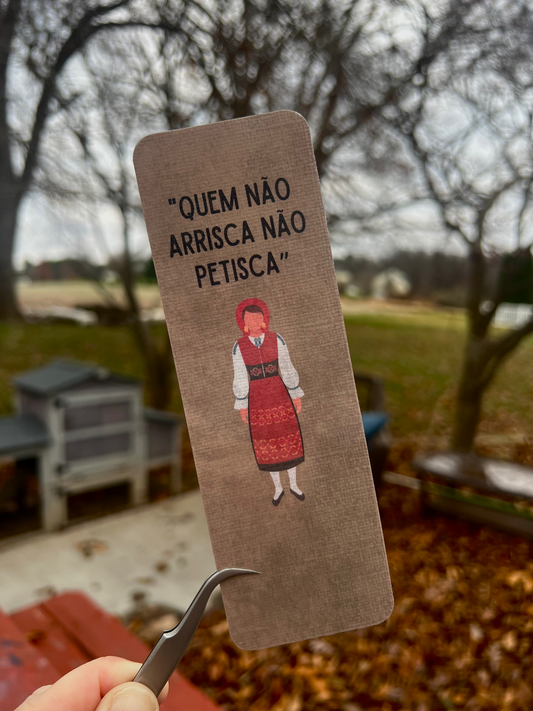 Quen Não Arrisca Não Petisca Bookmark