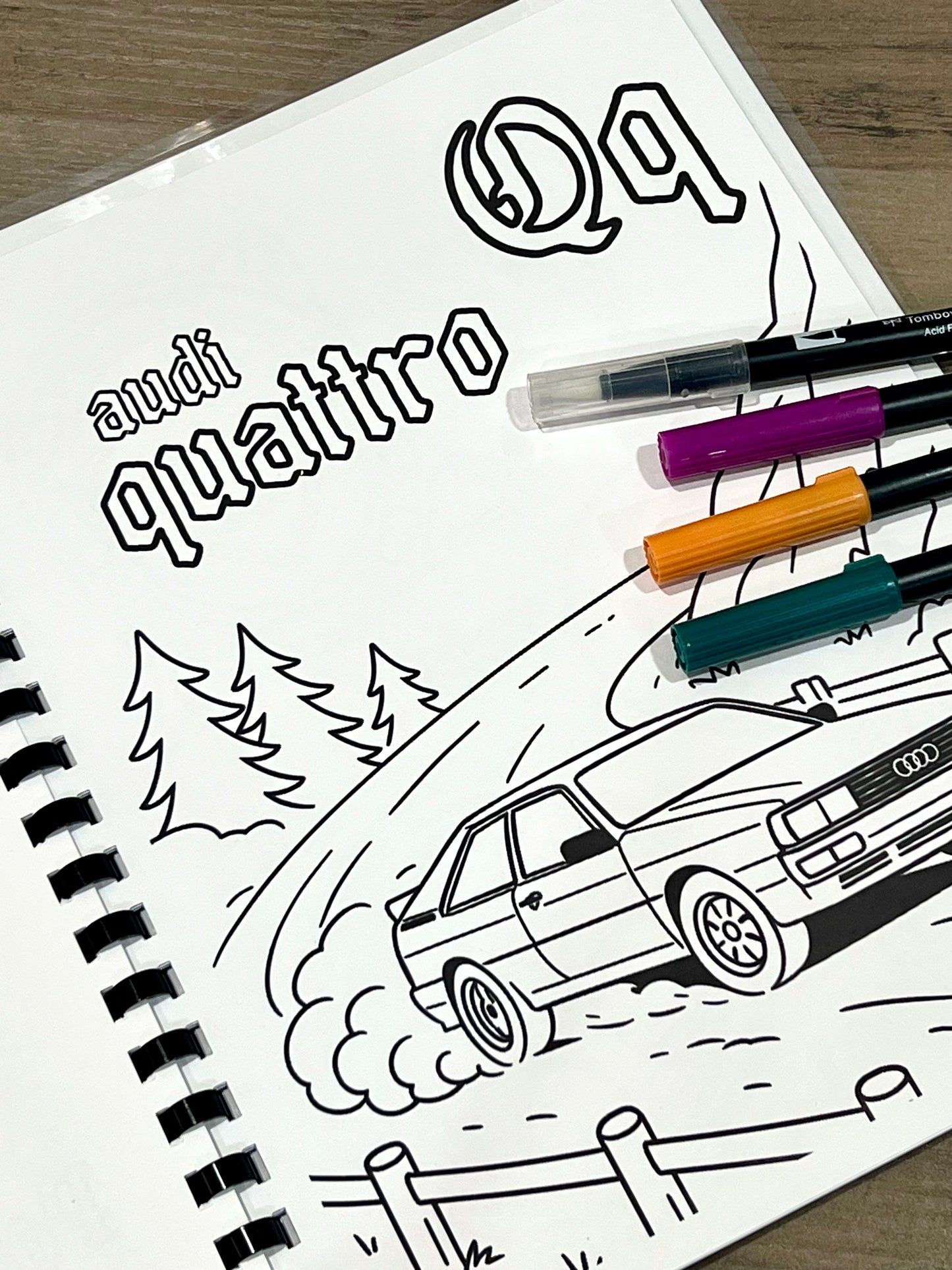 My First ABC Coloring Book | Cars & Automotive Theme