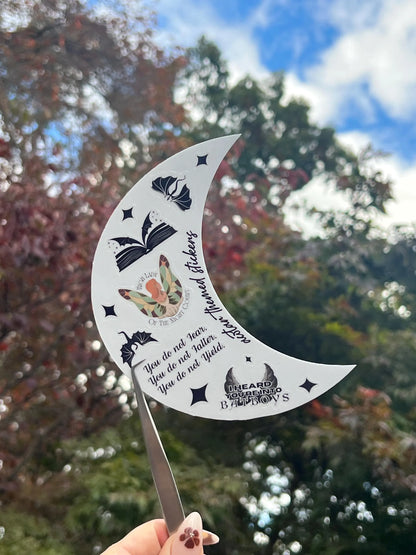 Romantasy Reader Vinyl Sticker Sheet